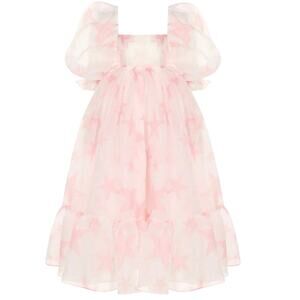 SELKIE French Puff The Powdered Star Pink Dress Gown Fairy - Sz 5X - NWT